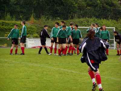 On se concentre avant le match