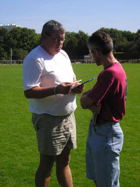 The coach !