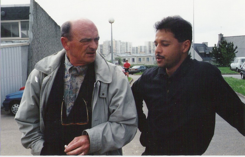 2 célébrités réunies : Michel Le Bras et Richard Honorine