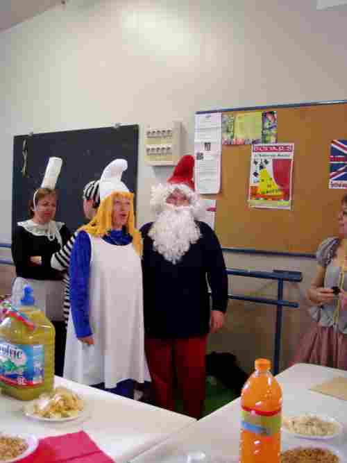 Grand schtroumpf Josse et sa schtroumpfette Bibi